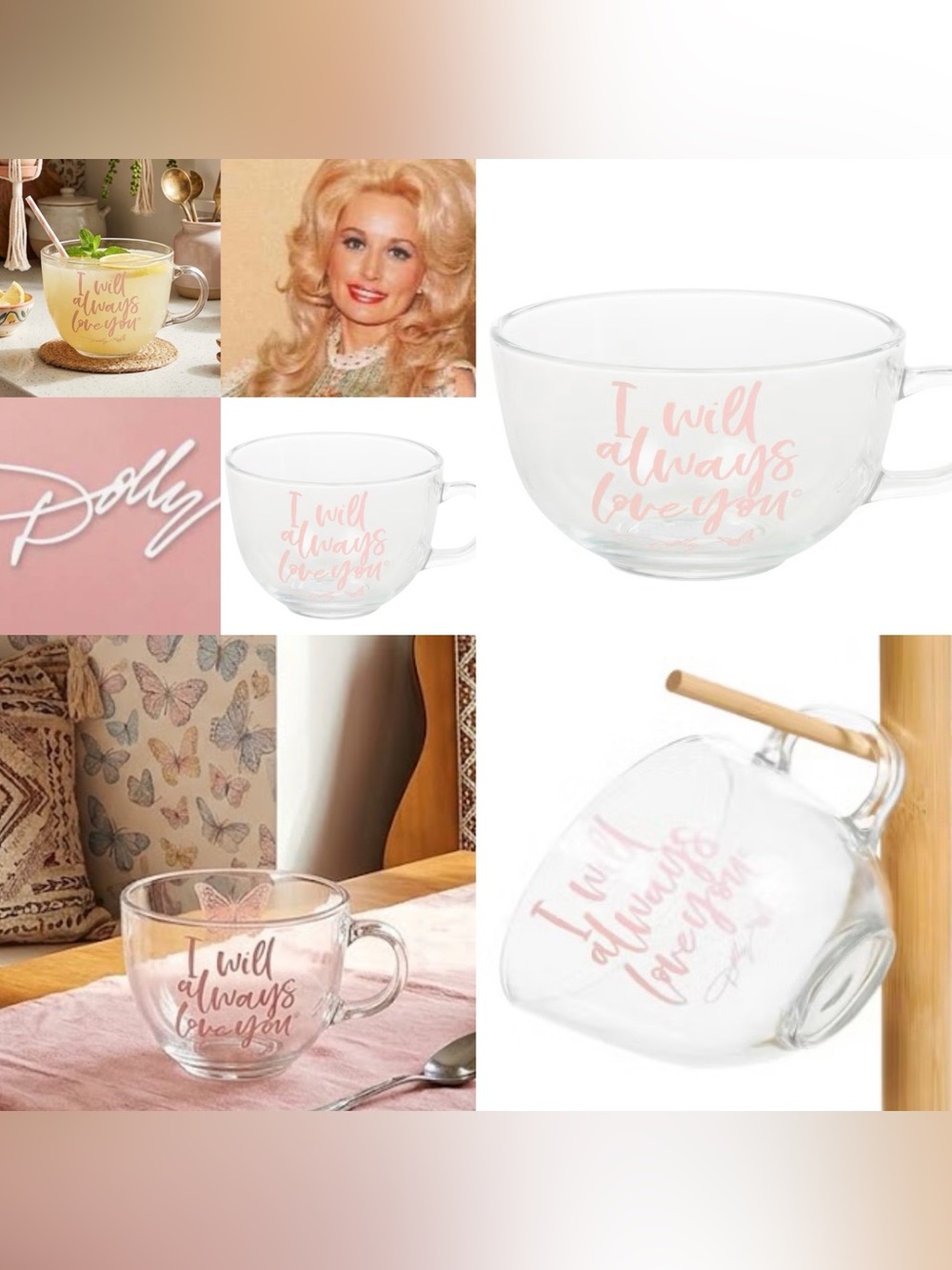 Dolly Parton limited edition cup